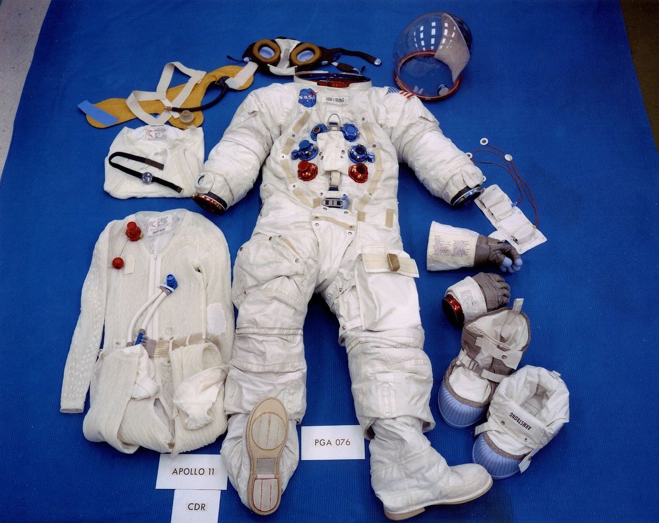A NASA spacesuit 