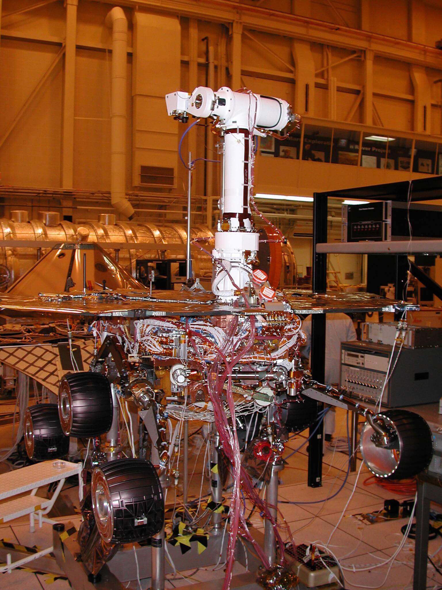 Model of a Mars Exploration Rover