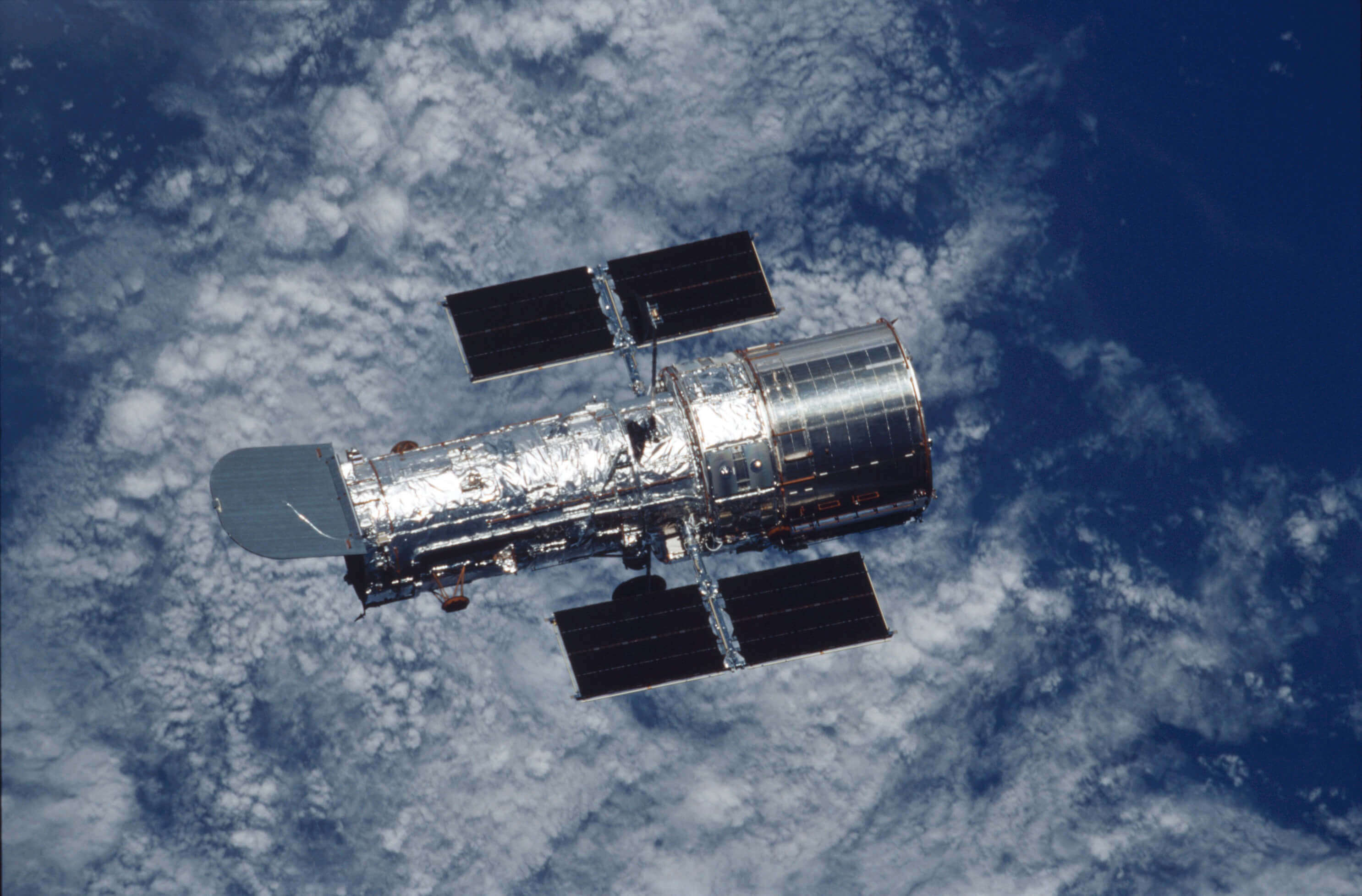 Hubble Space Telescope in orbit