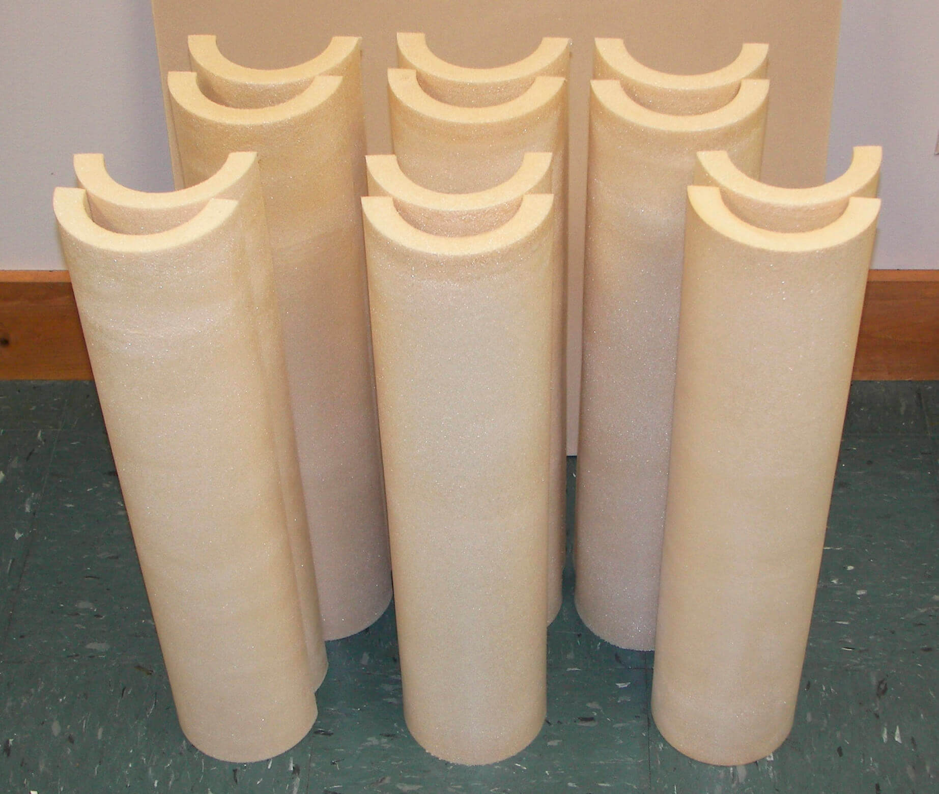 Pipe insulation made using NASA technology
