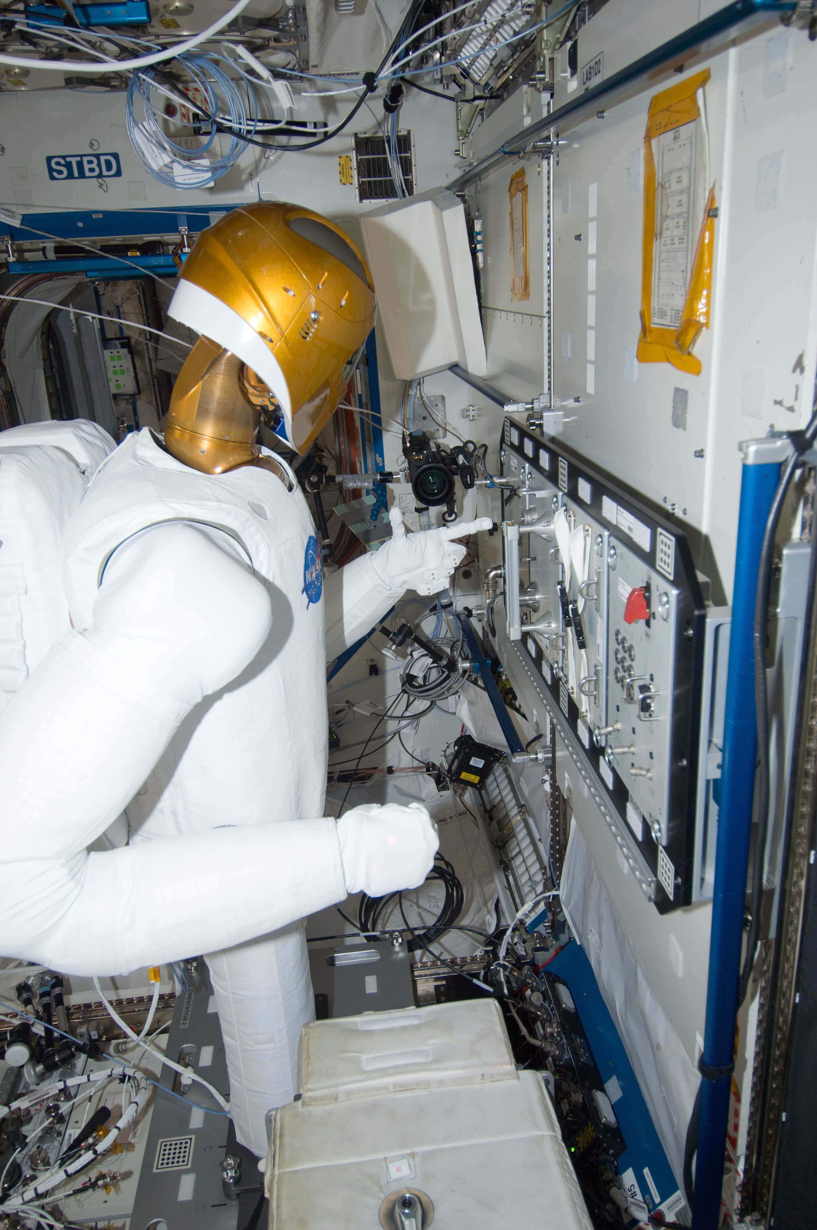 Robonaut 2 aboard the International Space Station