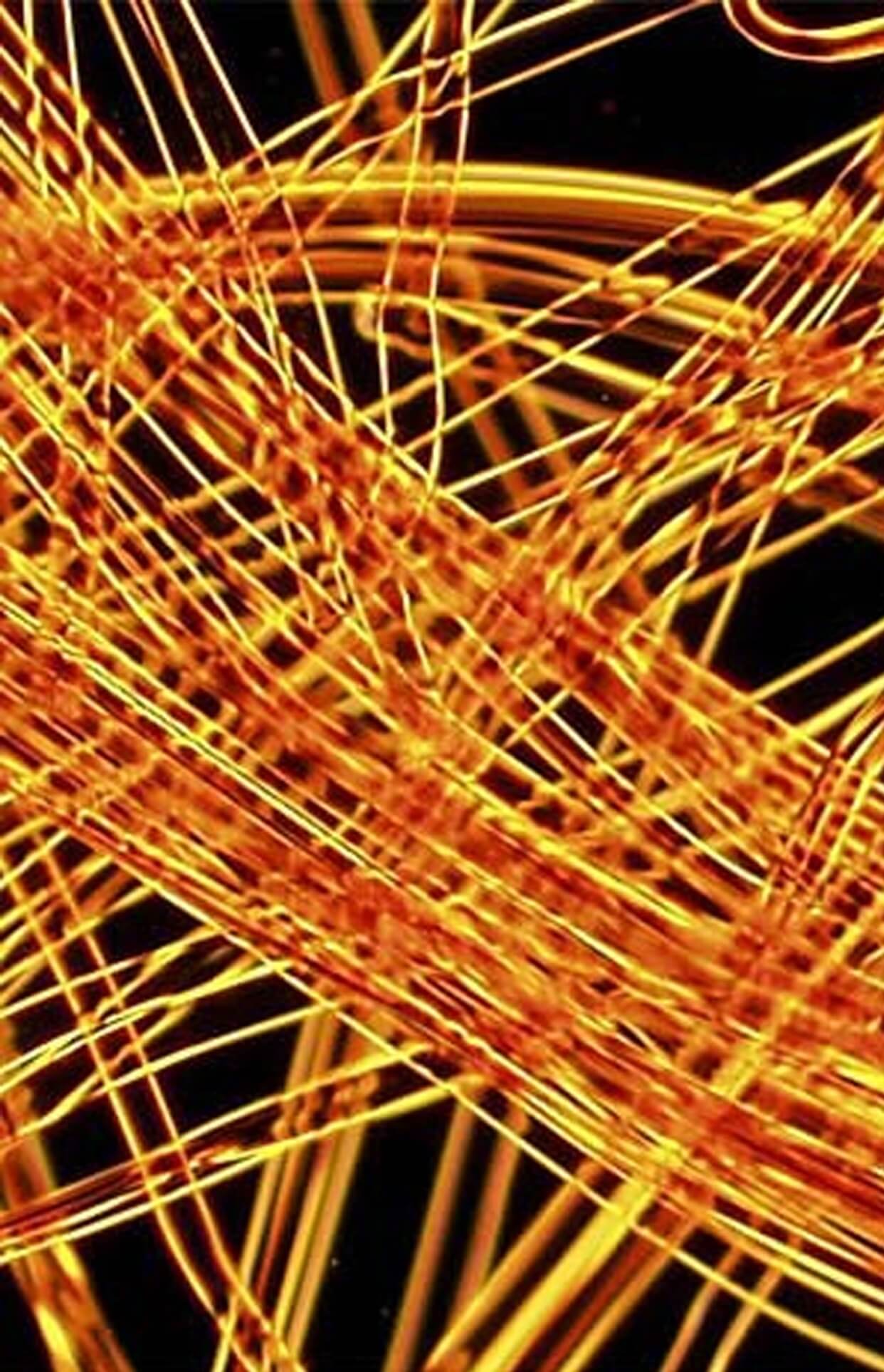 Interwoven polybenzimidazole fibers