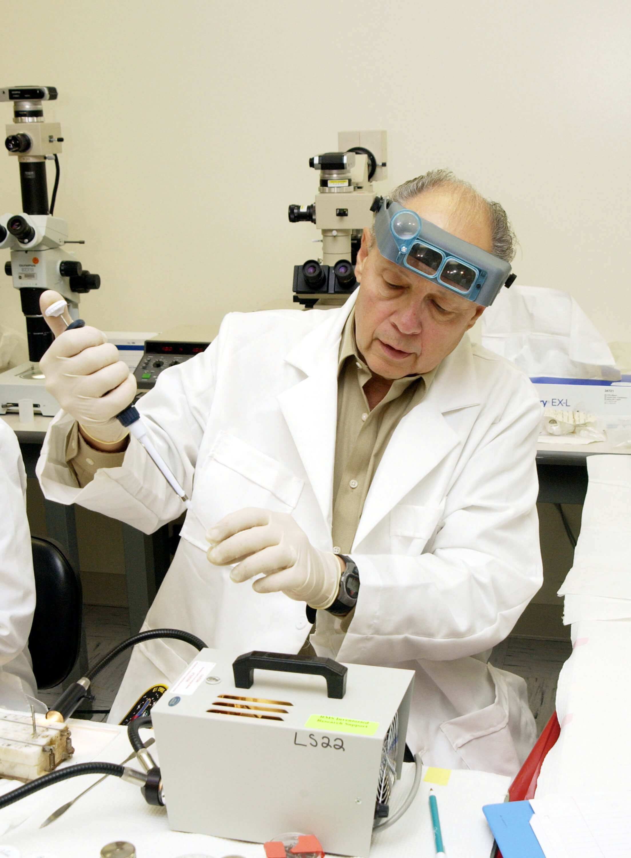 Research scientist Dennis Morrison, who after retiring from NASA joined a company developing hairstyling tools and products