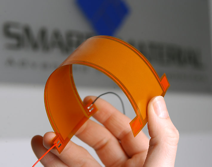 A macro-fiber composite actuator 