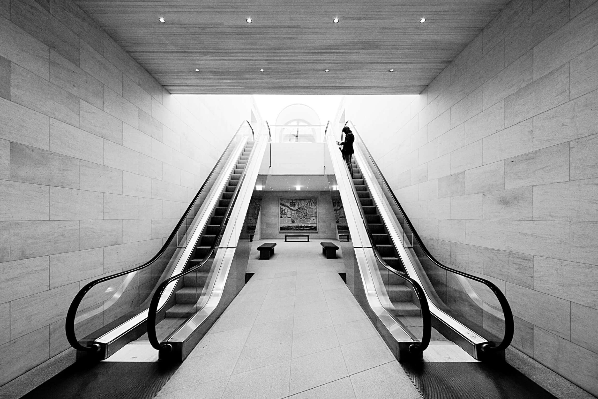 NASA technology is used in escalators to optimize their motors' energy use.