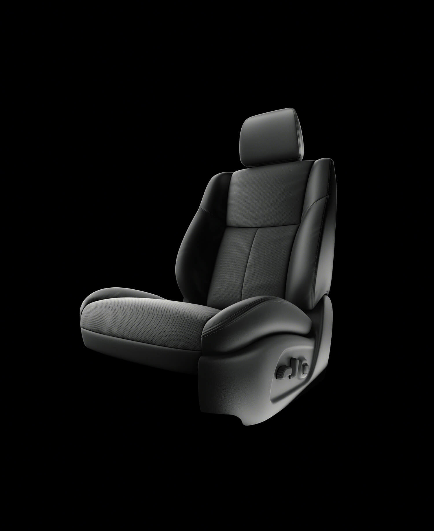 Car seat designed for neutral body posture