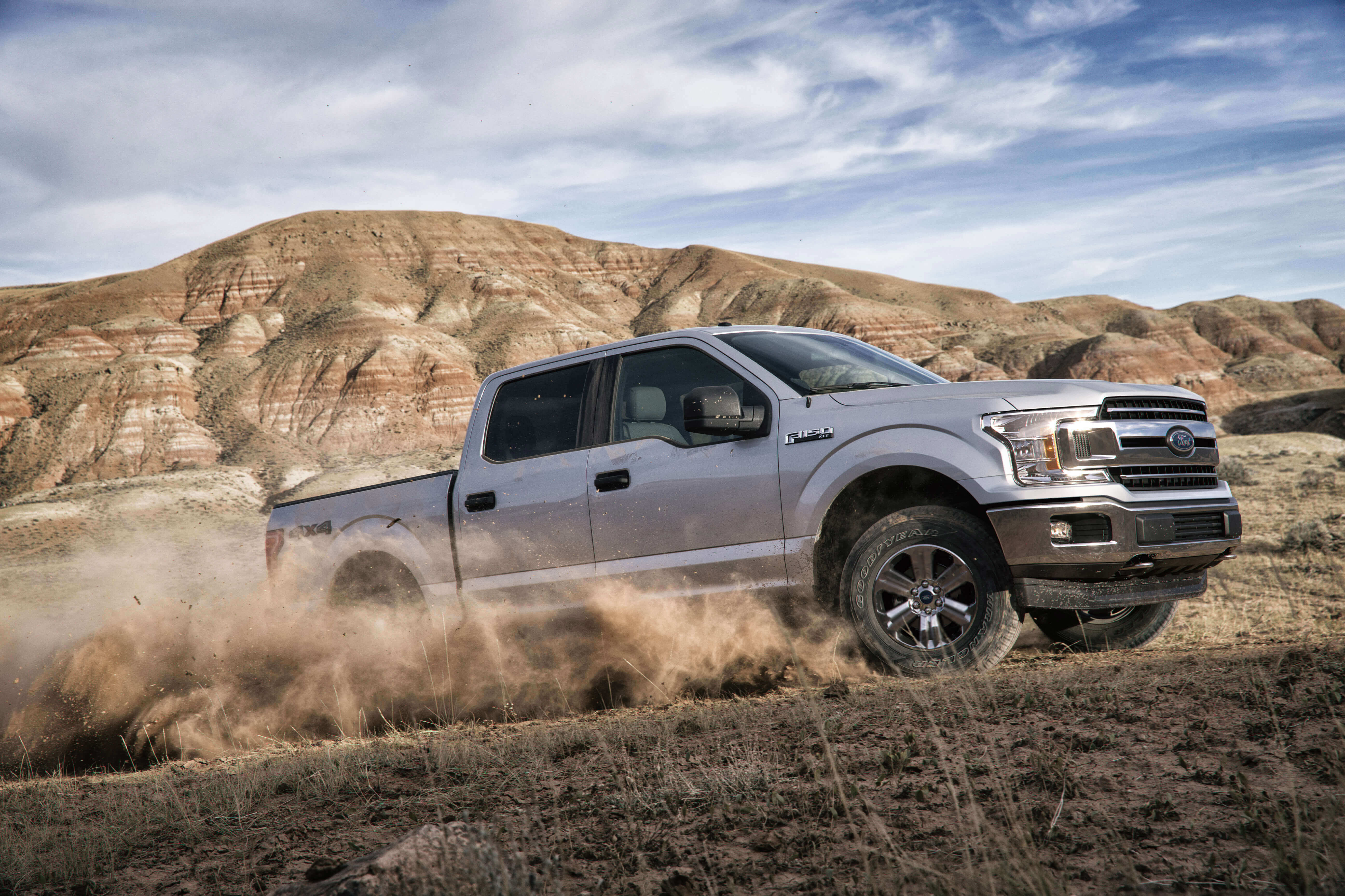 Ford F150 offroading
