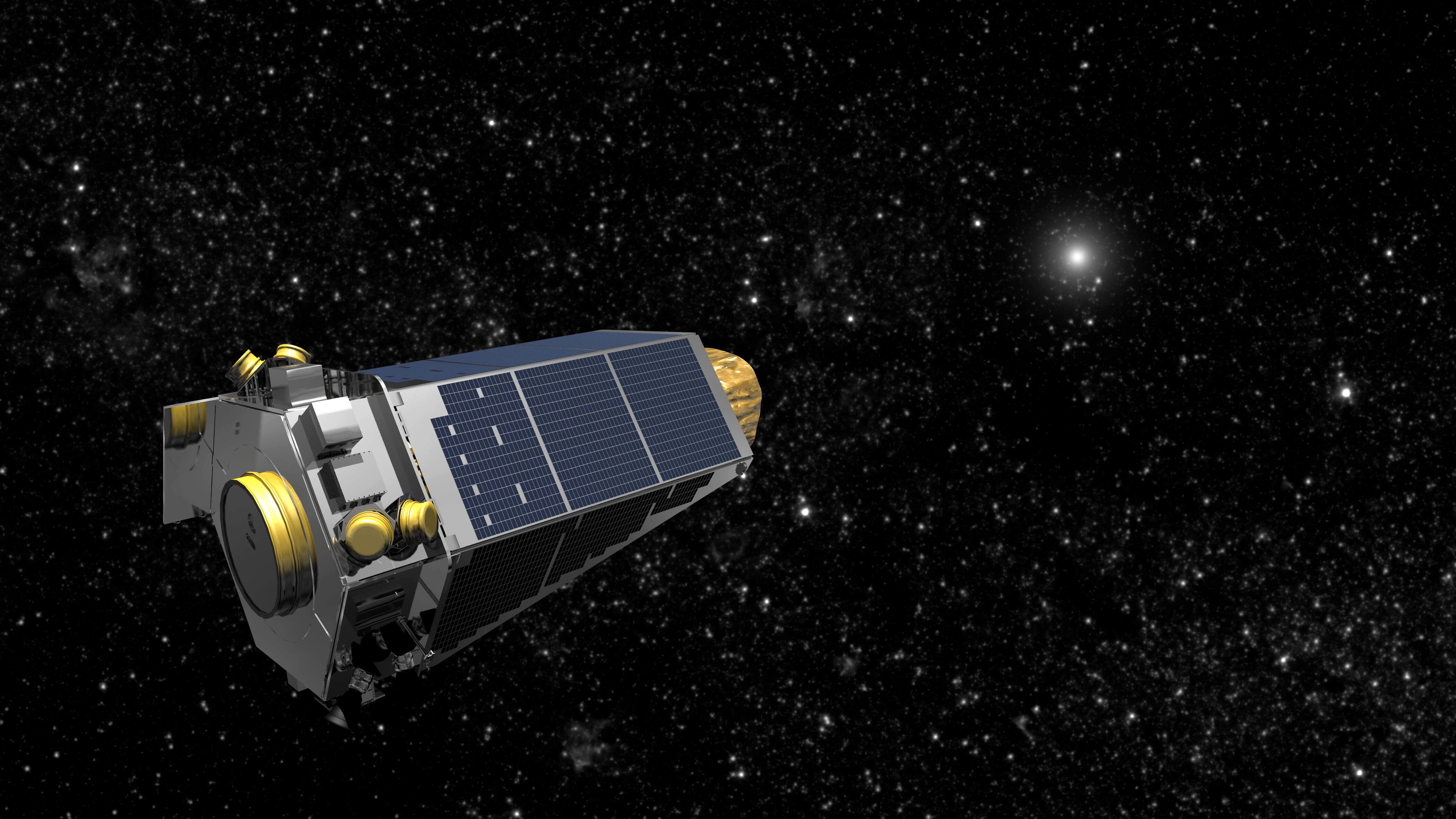 Depiction of the Kepler Space Telescope