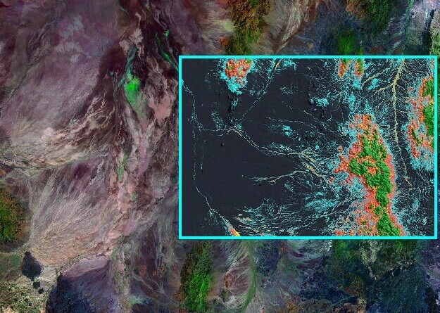 NASA satellite imagery of Earth 