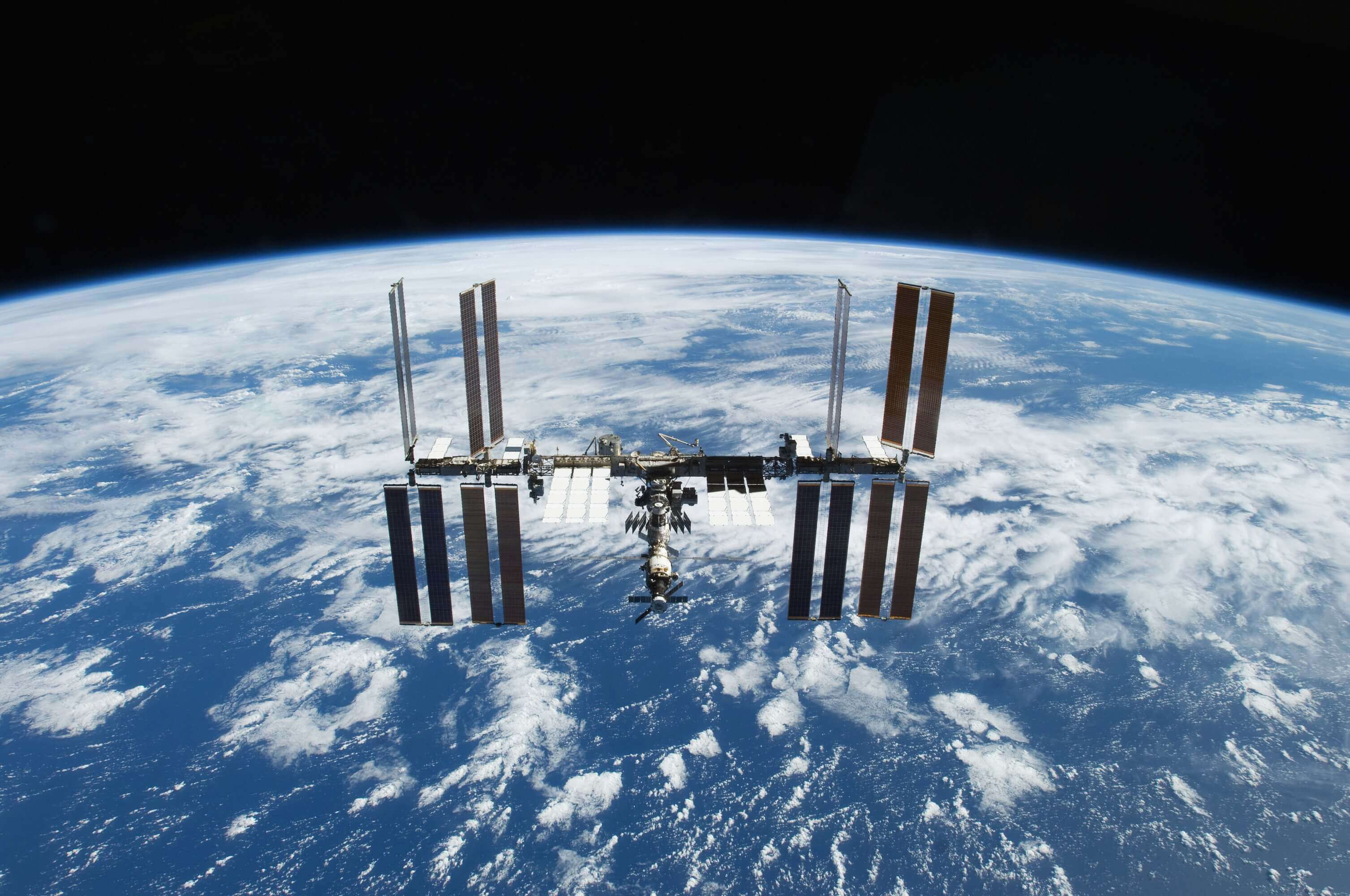 International Space Station seen in orbit