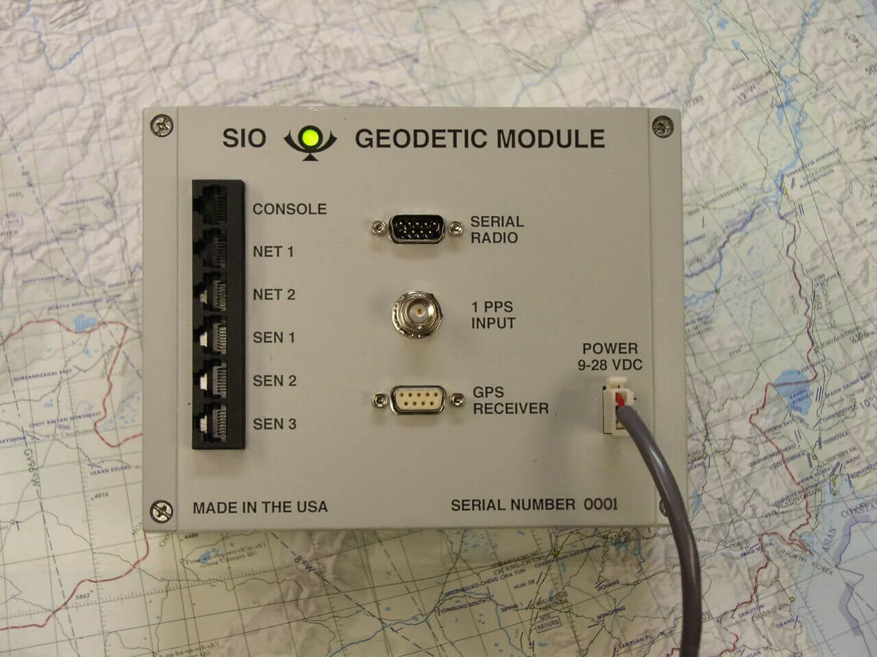One of the geodetic modules helping with weather predictions in Southern California 