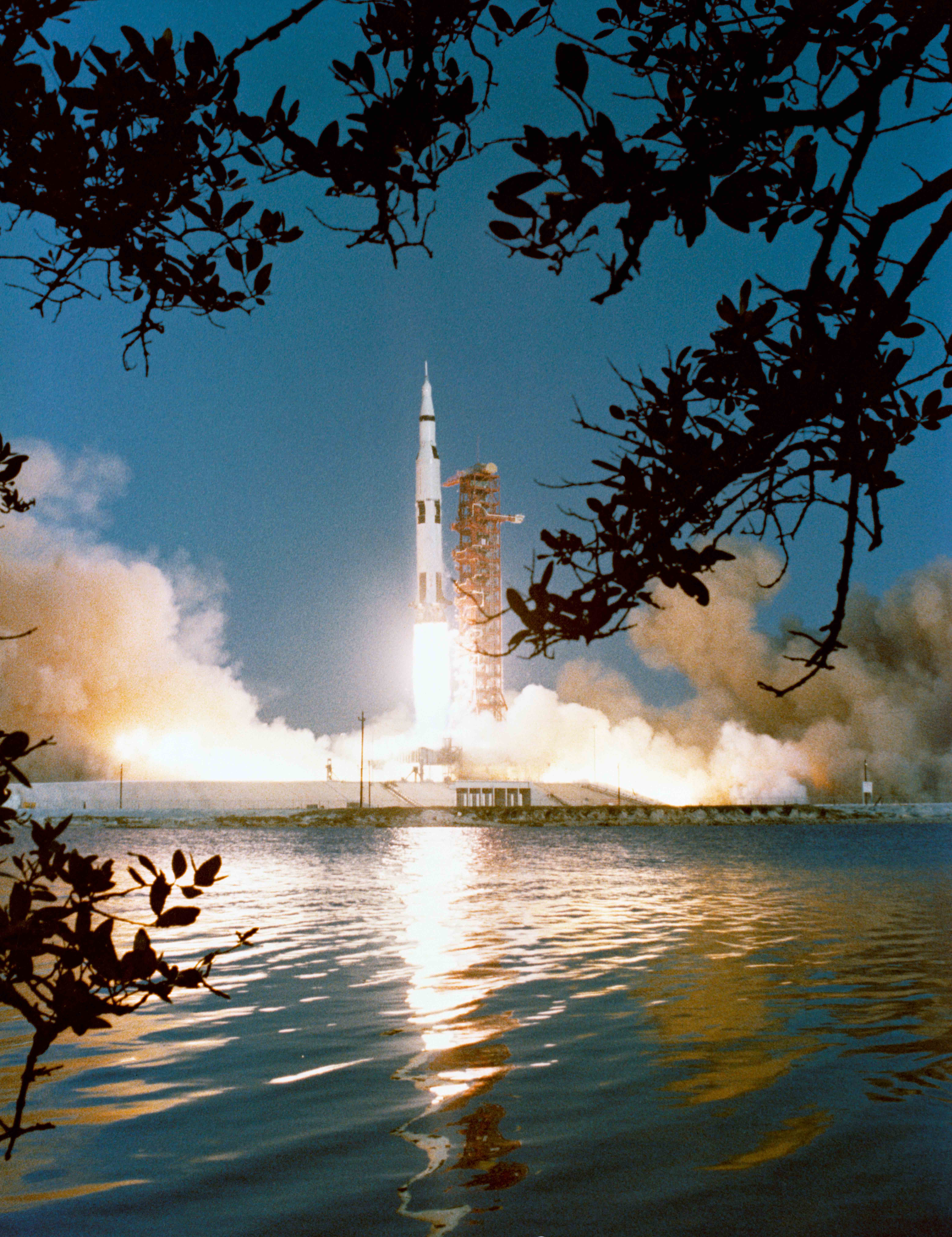 Launch of a Saturn V rocket