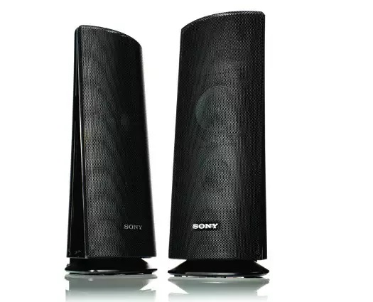 Living room speakers manufactured using ferrofluid
